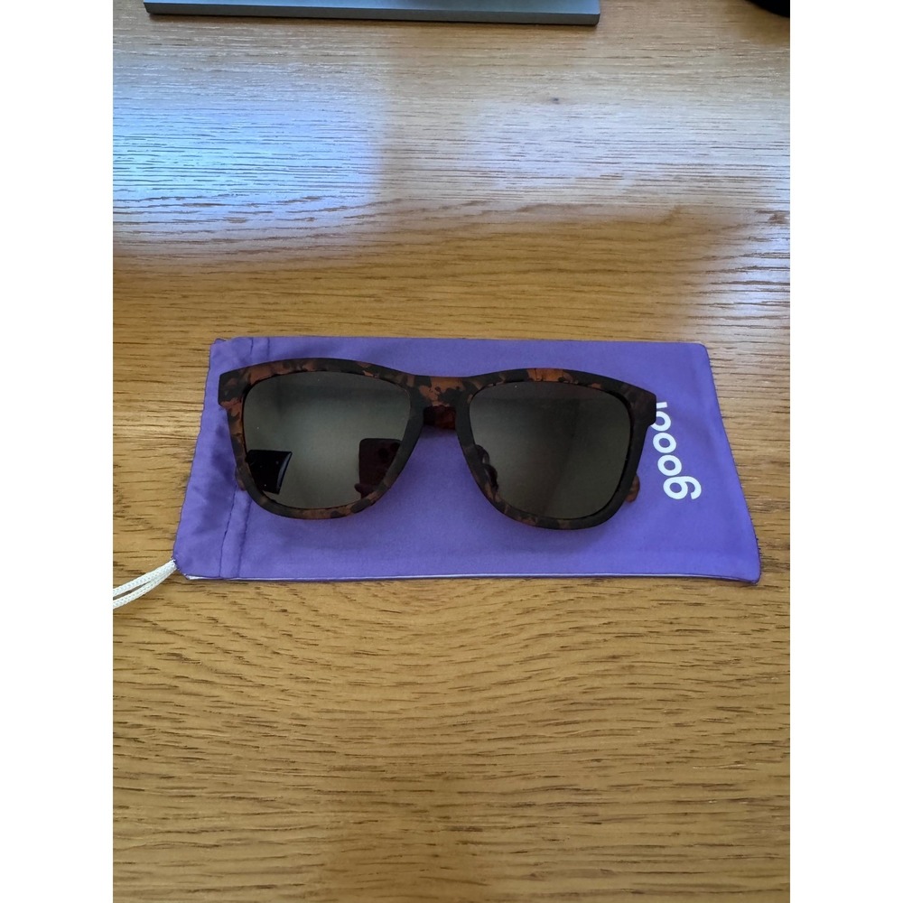 Goodr Bosley's Basset Hound Dreams Tortoise Polarized Sunglasses OG Pouch